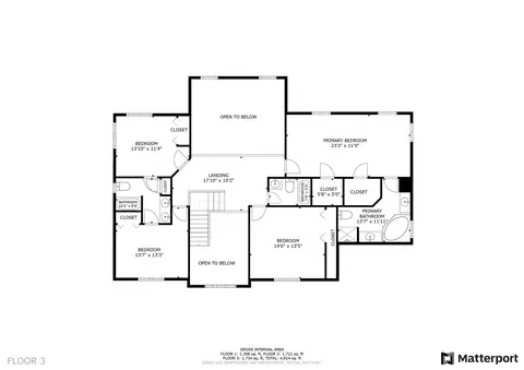 Floorplan - 7488 Bittersweet Dr, Gurnee, IL 60031 photo 2 of 3