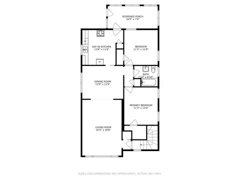 Floorplan - 10536 S Artesian Ave, Chicago, IL 60655 photo 2 of 3