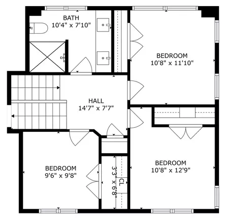 Floorplan - 3701 Knollwood Ln, Glenview, IL 60025 photo 2 of 4