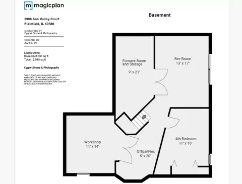 Floorplan - 2906 Sun Valley Ct, Plainfield, IL 60586 photo 3 of 3