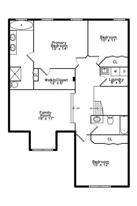 Floorplan - 800 Linden Cir, Hoffman Estates, IL 60169 photo 2 of 3