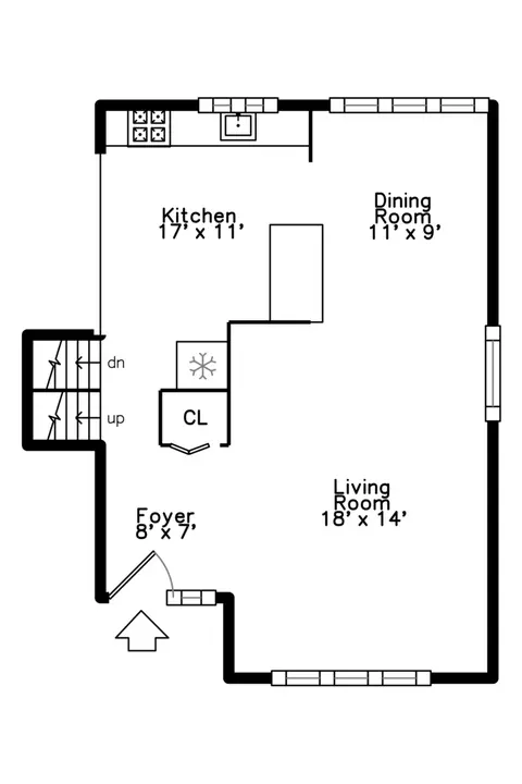 Floorplan - 1954 Brookside Ln, Hoffman Estates, IL 60169 photo 1 of 4