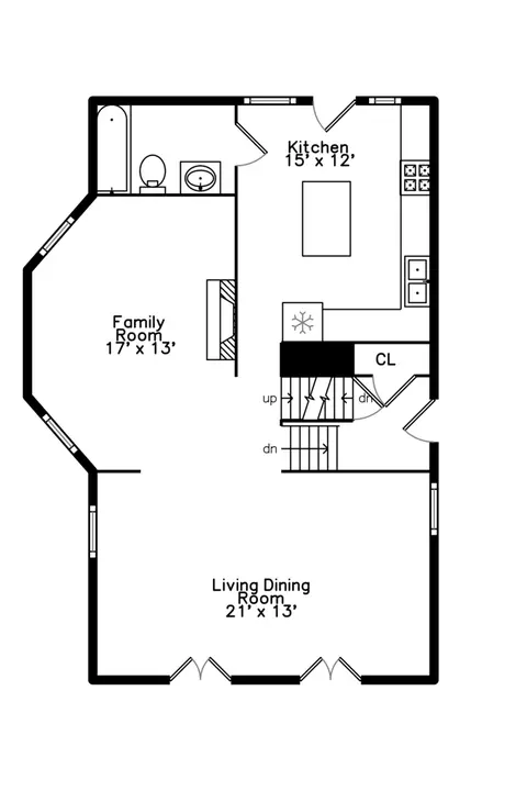 Floorplan - 1663 W Farwell Ave, Chicago, IL 60626 photo 1 of 3