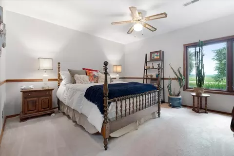 Bedroom - 25316 E 1100 North Rd, Downs, IL 61736 photo 4 of 5