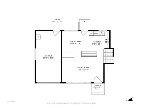 Floorplan - 401 Elden Dr, Cary, IL 60013 photo 3 of 4