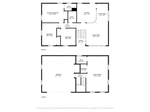 Floorplan - 505 Crest Dr, Cary, IL 60013 photo 1 of 1