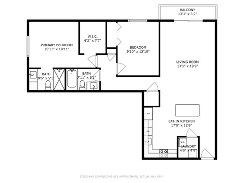 Floorplan - 1302 E Washington St #C1, Des Plaines, IL 60016 photo 1 of 1