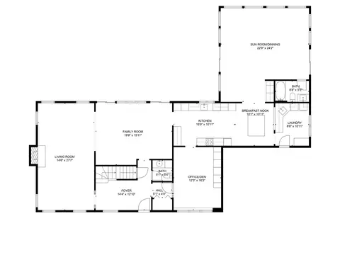 Floorplan - 4049 Michelline Ln, Northbrook, IL 60062 photo 2 of 2