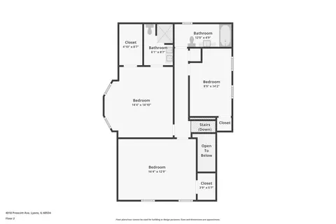 Floorplan - 4018 Prescott Ave, Lyons, IL 60534 photo 2 of 2