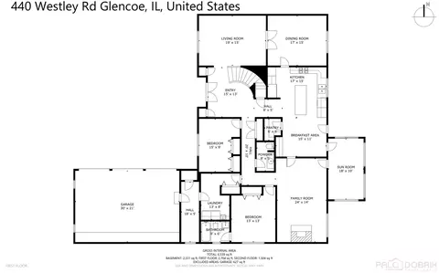 Floorplan - Undisclosed, Glencoe, IL 60022 photo 3 of 3