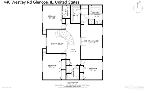 Floorplan - Undisclosed, Glencoe, IL 60022 photo 2 of 3