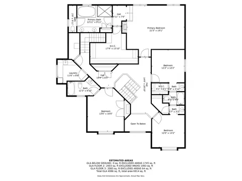 Floorplan - 4544 Corktree Rd, Naperville, IL 60564 photo 2 of 3
