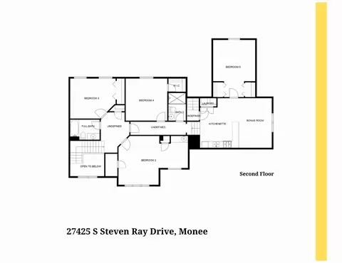 Floorplan - 27425 S Steven Ray Dr, Monee, IL 60449 photo 2 of 4