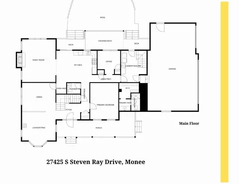 Floorplan - 27425 S Steven Ray Dr, Monee, IL 60449 photo 1 of 4