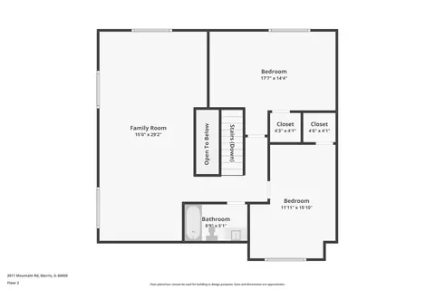 Floorplan - 2011 Mountain Rd, Morris, IL 60450 photo 3 of 3