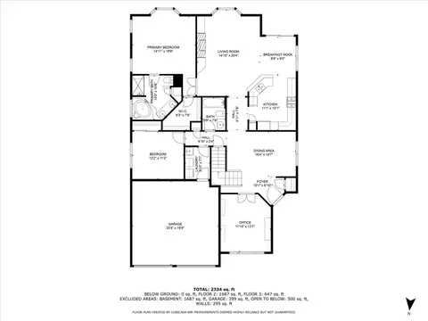Floorplan - 3879 Seigle Dr, Elgin, IL 60124 photo 1 of 3