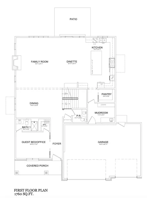 Floorplan - 6136 Bentley Ave, Willowbrook, IL 60527 photo 1 of 2