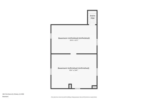 Floorplan - 402 E Van Buren St, Ottawa, IL 61350 photo 4 of 4