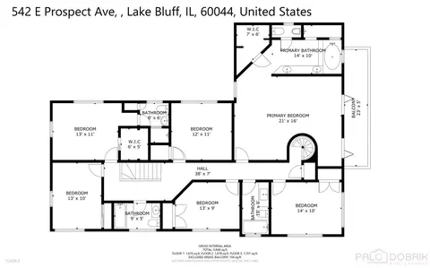 Floorplan - 542 E Prospect Ave, Lake Bluff, IL 60044 photo 4 of 4