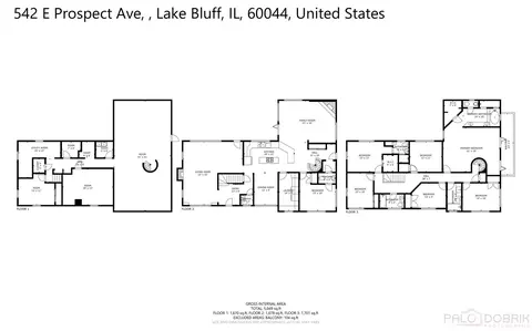 Floorplan - 542 E Prospect Ave, Lake Bluff, IL 60044 photo 3 of 4