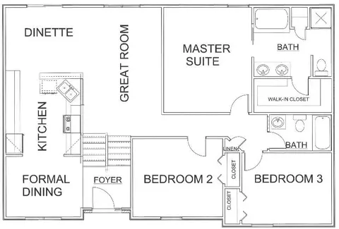 Floorplan - 8317 Dylan Dr, Merrillville, IN 46410 photo 2 of 2