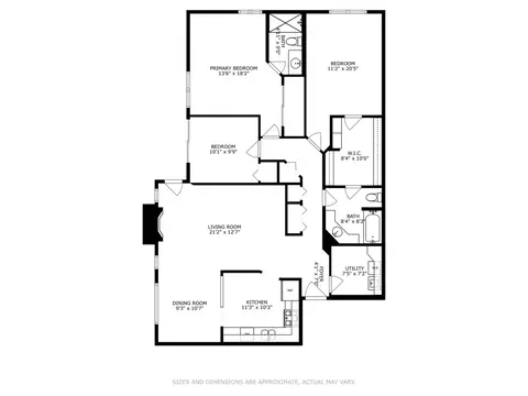 Floorplan - 1406 Shore Ct #D2, Wheeling, IL 60090 photo 1 of 1