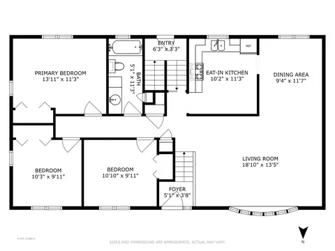 Floorplan - 6501 Forestview Dr, Oak Forest, IL 60452 photo 2 of 3