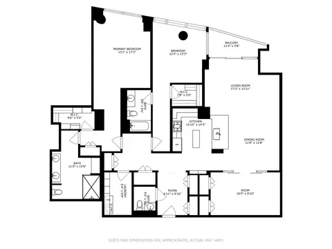 Floorplan - 450 E Waterside Dr #402, Chicago, IL 60601 photo 1 of 1