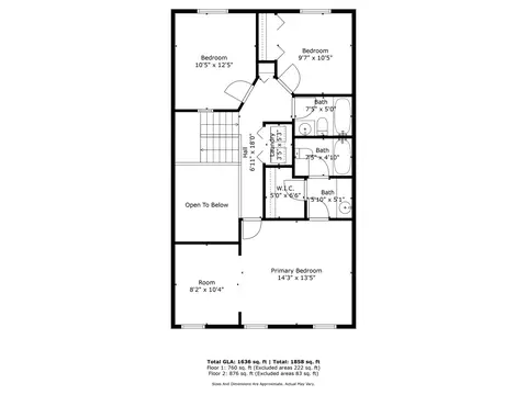 Floorplan - 2721 River Bend Ln, Plainfield, IL 60586 photo 2 of 3