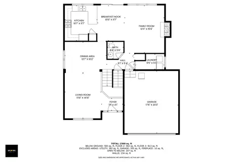 Floorplan - 414 Summersweet Ln, Bartlett, IL 60103 photo 2 of 4