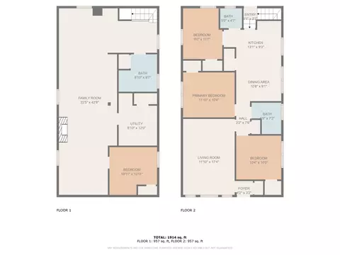 Floorplan - 15035 Evers St, Dolton, IL 60419 photo 1 of 3