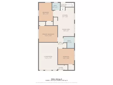Floorplan - 15035 Evers St, Dolton, IL 60419 photo 3 of 3
