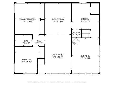 Floorplan - 1610 Pleasant Ave, Mchenry, IL 60050 photo 2 of 3