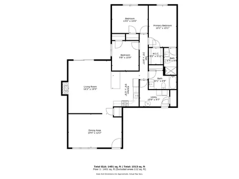Floorplan - 2311 Greenleaf Ct, Aurora, IL 60506 photo 1 of 1