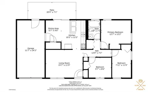Floorplan - 3104 Kimberly Dr, Champaign, IL 61821 photo 1 of 1
