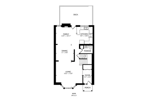 Floorplan - 1022 Oakview Dr, Wheaton, IL 60187 photo 1 of 3