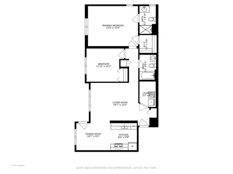 Floorplan - 305 Buckingham Cir #A, Elgin, IL 60120 photo 1 of 1