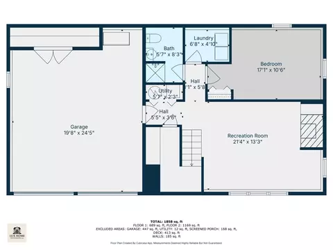 Floorplan - 3960 Colony Ct, Hoffman Estates, IL 60192 photo 1 of 2