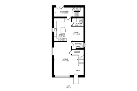Floorplan - 1512 Clinton Ave, Berwyn, IL 60402 photo 2 of 3