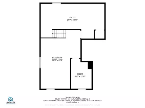 Floorplan - 105 N Chase Ave, Bartlett, IL 60103 photo 2 of 3