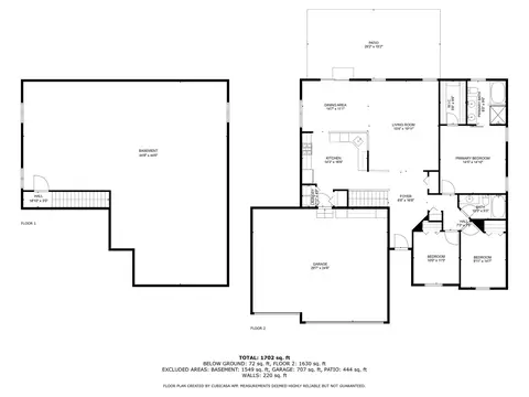 Floorplan - 16513 Mueller Cir, Plainfield, IL 60586 photo 3 of 3