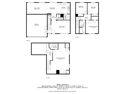 Floorplan - 22055 W Miller Dr, Plainfield, IL 60544 photo 1 of 4