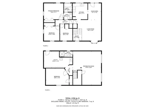 Floorplan - 336 Cherry Ln, Glenview, IL 60025 photo 2 of 3