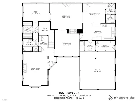 Floorplan - 2114 Prairie St, Glenview, IL 60025 photo 1 of 2