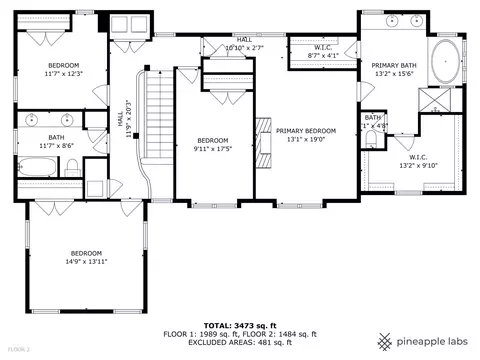 Floorplan - 2114 Prairie St, Glenview, IL 60025 photo 2 of 2