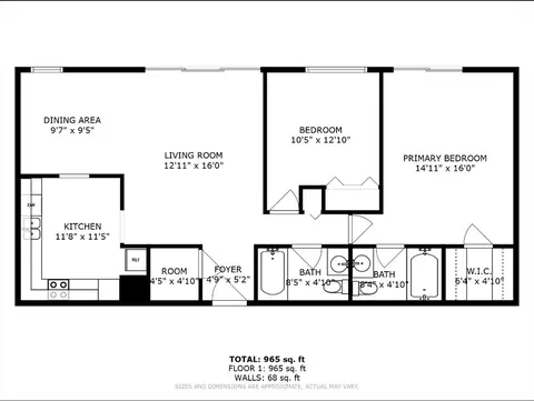 Floorplan - Undisclosed, Hazel Crest, IL 60429 photo 1 of 1
