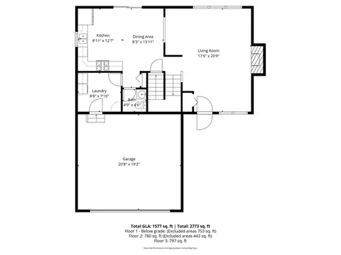 Floorplan - 2033 Ridge Moor Dr, Plainfield, IL 60586 photo 2 of 4
