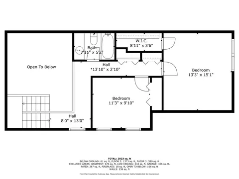 Floorplan - 1040 Creekside Dr, Wheaton, IL 60189 photo 2 of 3
