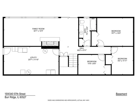 Floorplan - 16 W340 97th St, Burr Ridge, IL 60527 photo 2 of 2
