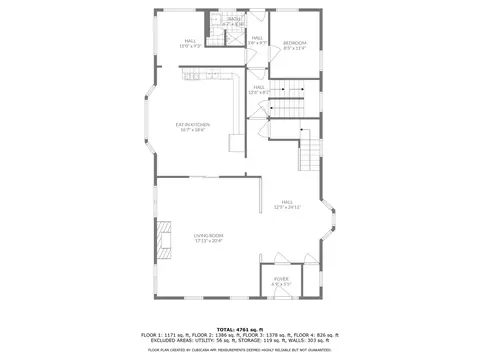 Floorplan - 1036 E Hyde Park Blvd, Chicago, IL 60615 photo 2 of 5